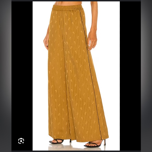 L’AGENCE IVY WIDE LEG PANT HORSE JACQUARD - Picture 3 of 5